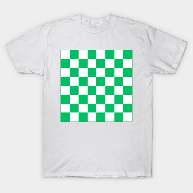 Checkered Pattern | Chessboard Pattern T-Shirt by OverNinthCloud